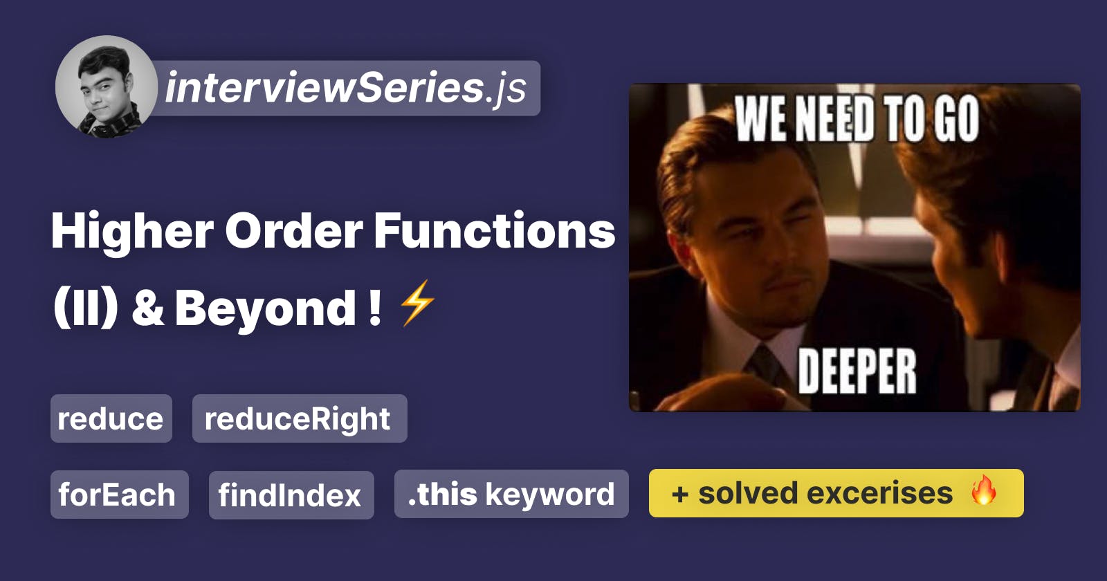 Higher Order Functions - (II) & Beyond ⚡️