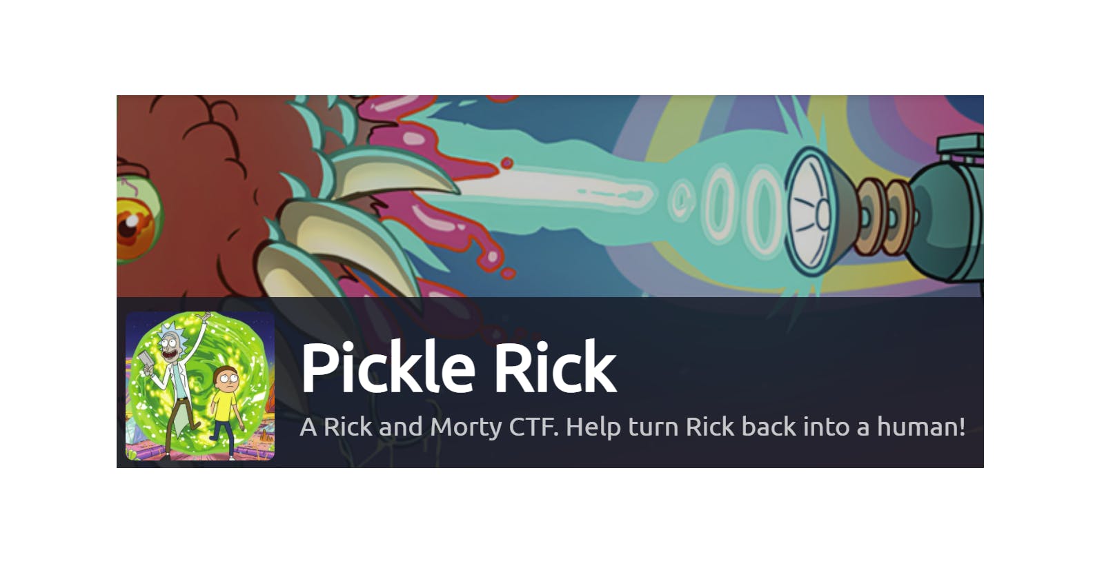 Pickle Rick CTF - THM Write-Up