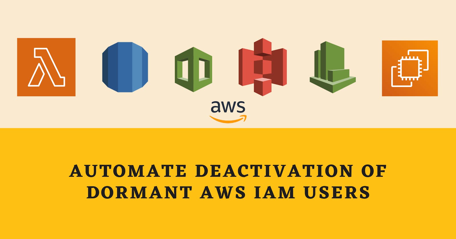 Automate Deactivation of Dormant AWS IAM Users