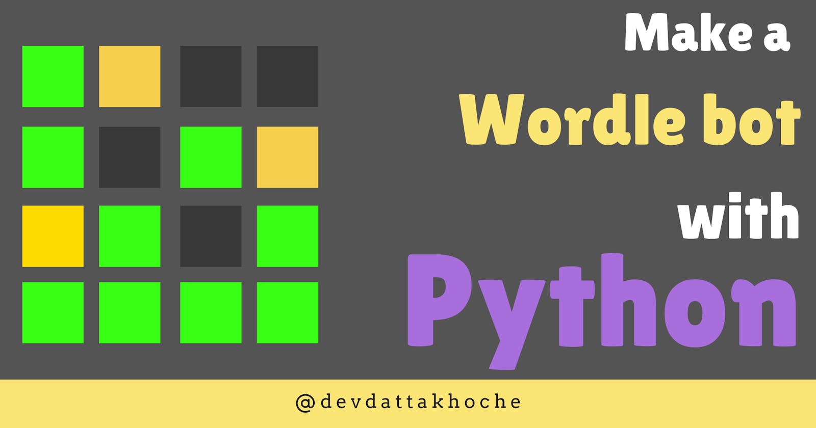 Building a Wordle Bot with Python and Selenium