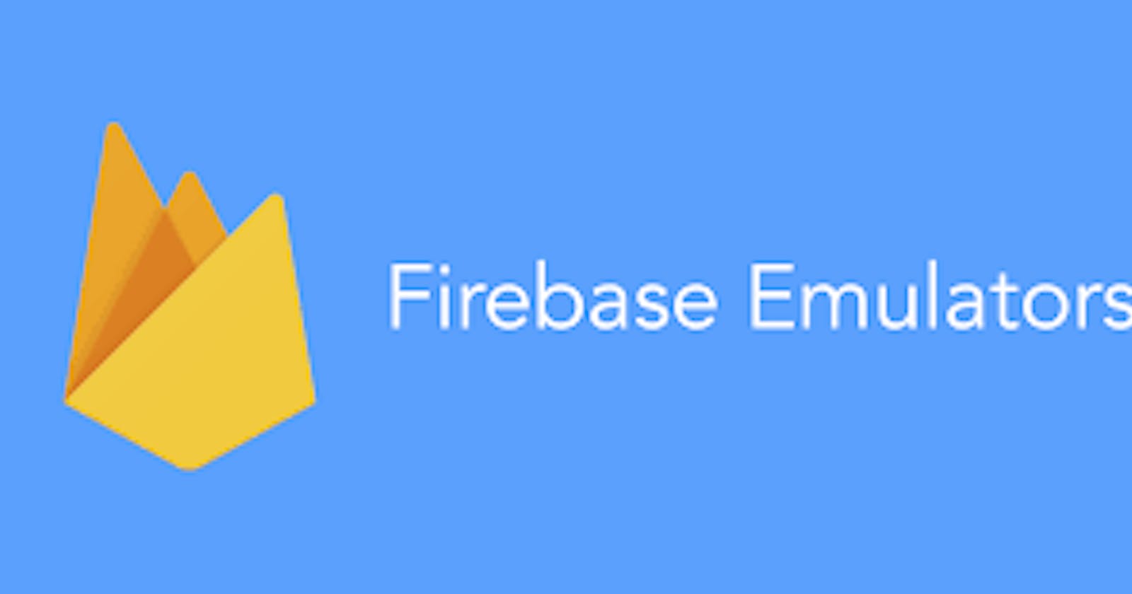 How To Setup Firebase Emulator Suite for your react projects