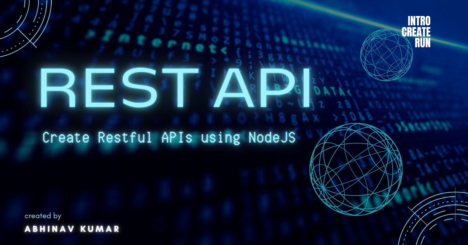 RESTful APIs - Create your own API