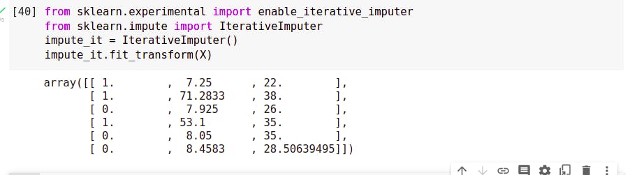 titanic dataset - checking age column - replacing with iterative imputer - sklearn - simple immputer - machine learning engineer - learnml.xyz