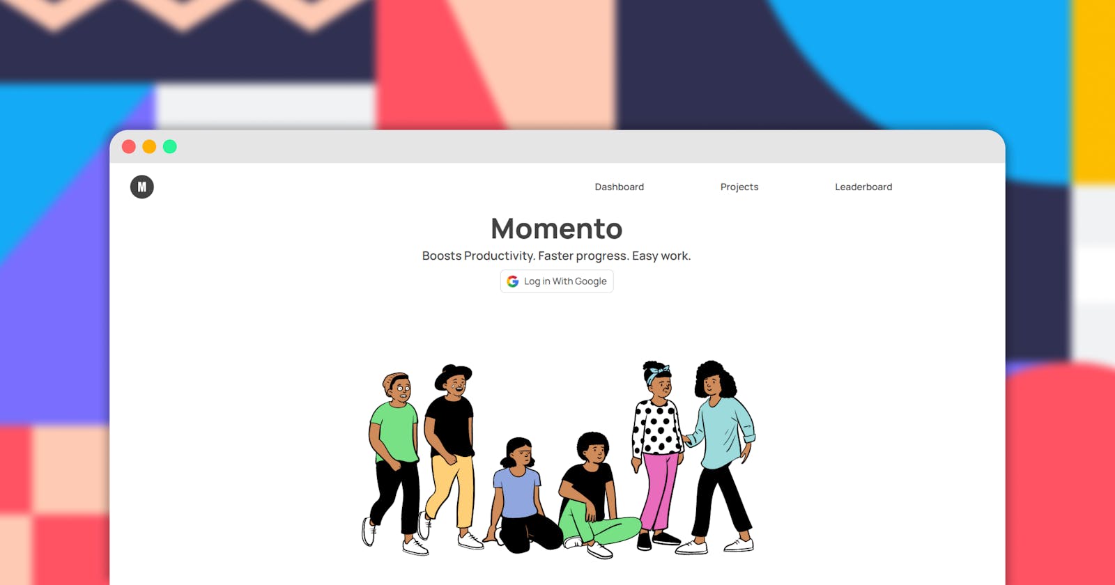 Introducing Momento: A Productivity app to track the progress of your projects!