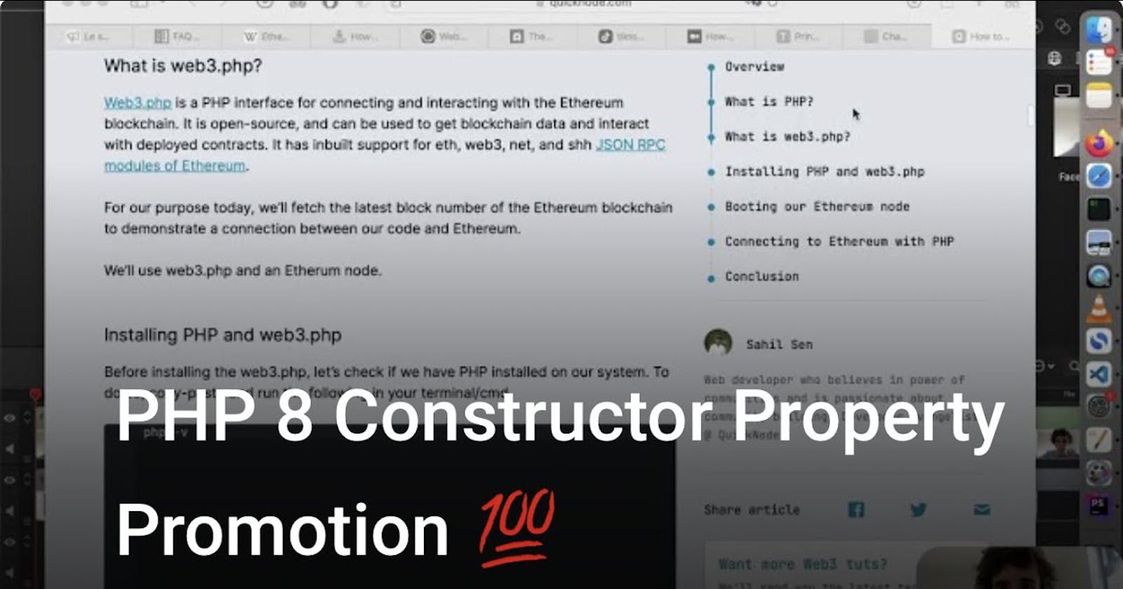 Constructor Property Promotion with PHP 8