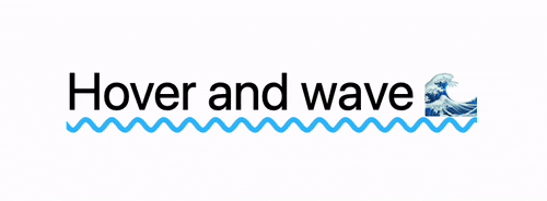 Creating a animated wave line with Tailwind CSS