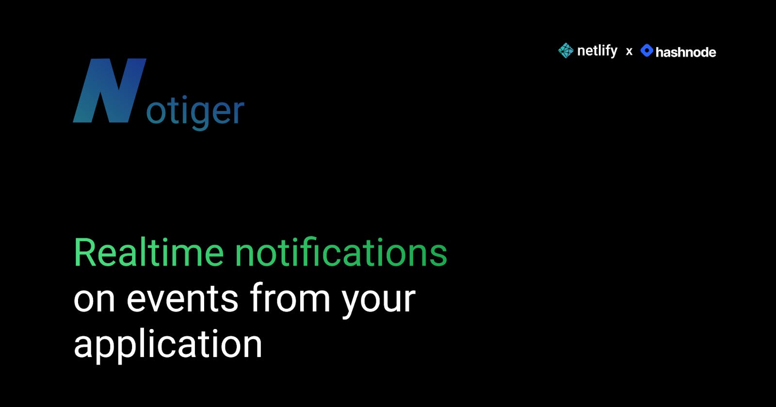 Notiger - Get realtime notifications on events from your application