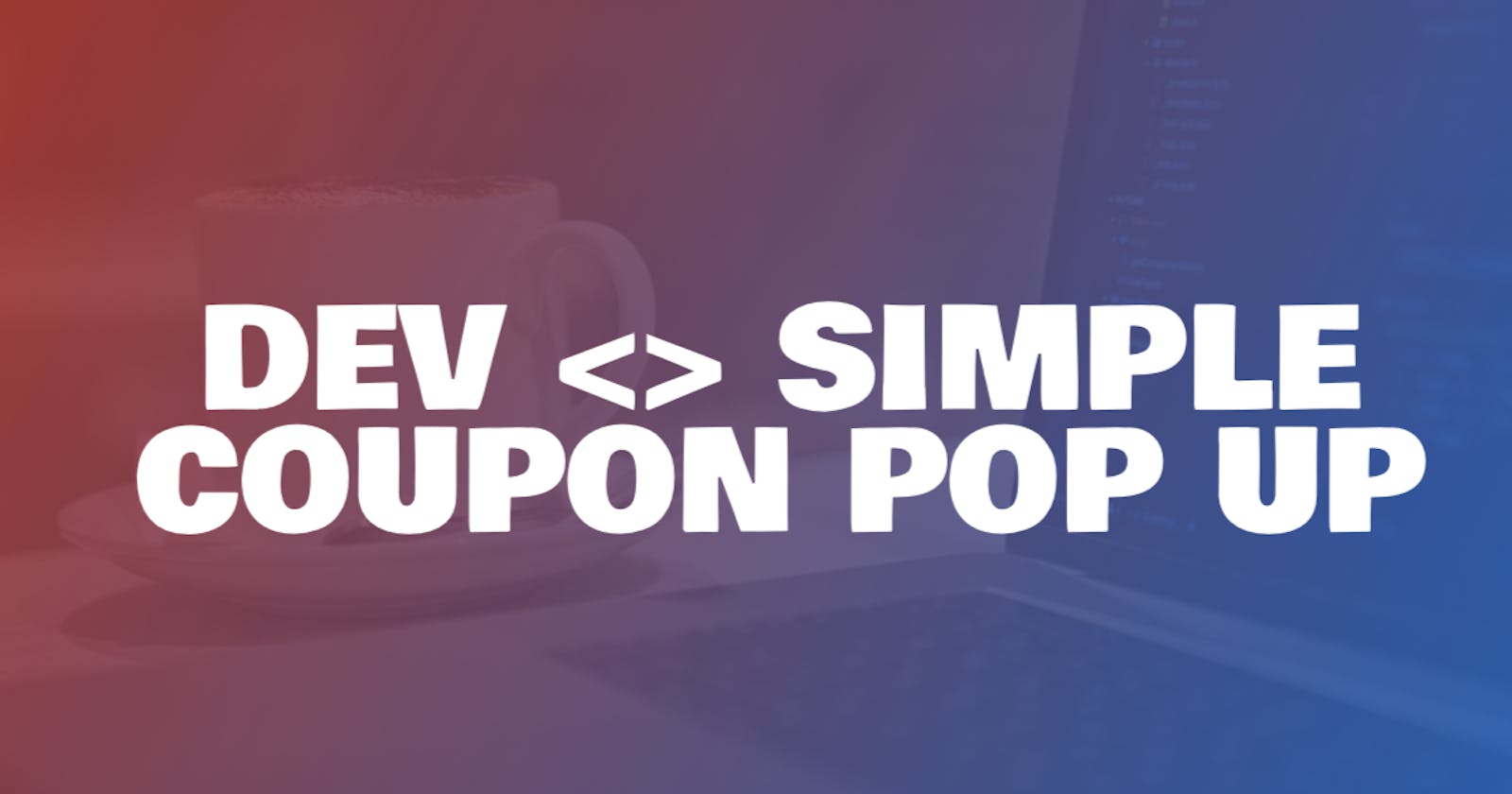 Simple Prompt up Windows Show coupon codes for Coupon Sites