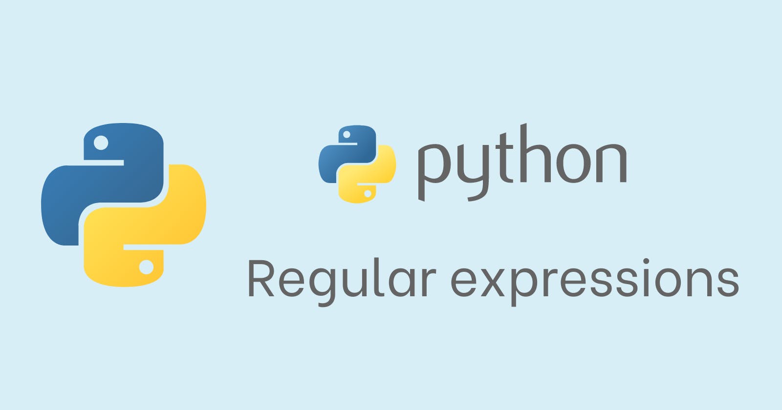 Regular expressions in python