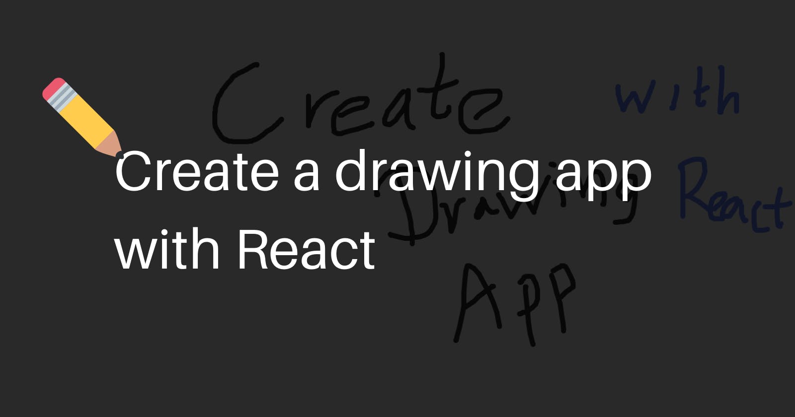 How to create a drawing app with React