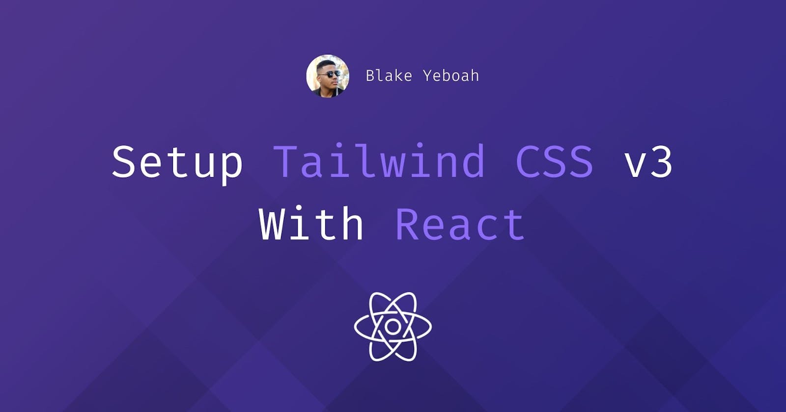 Setup Tailwind CSS v3 With React