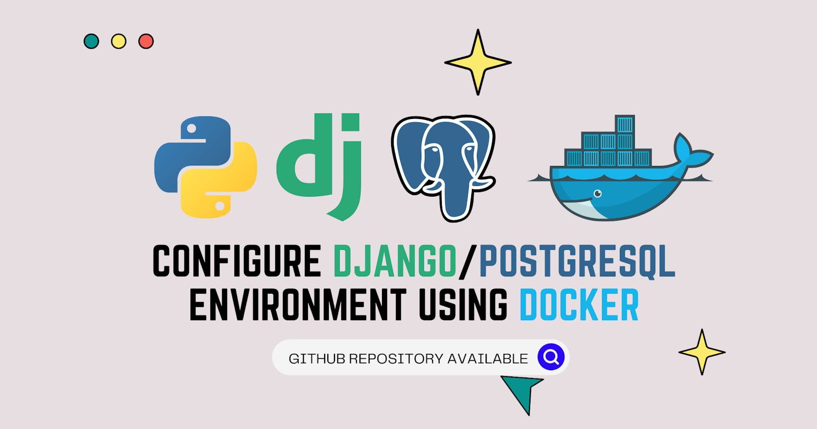 How to configure Django/PostgreSQL environment using Docker