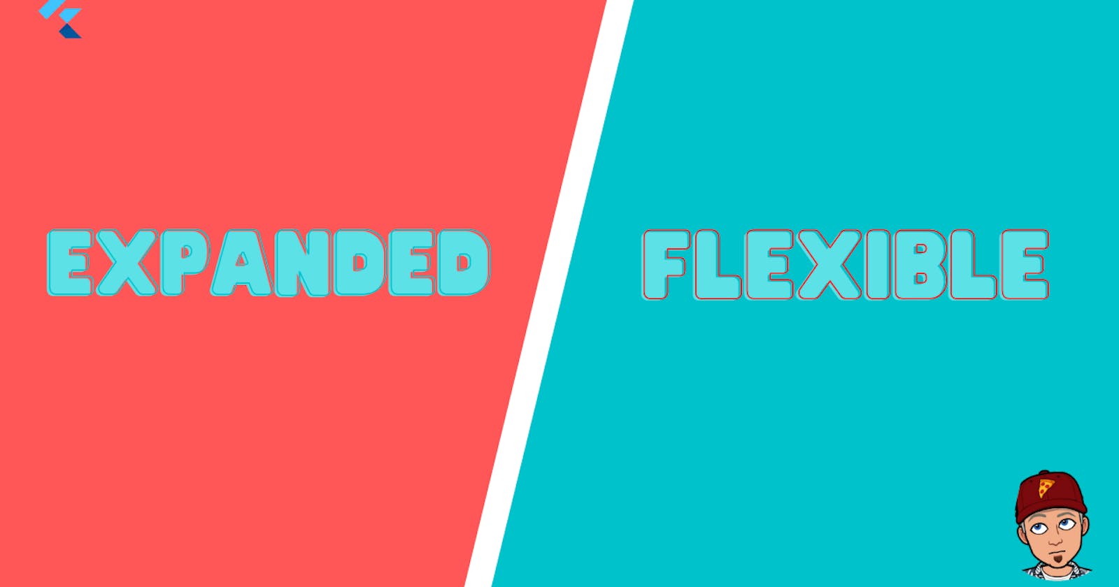 Flutter- Flexible vs Expanded