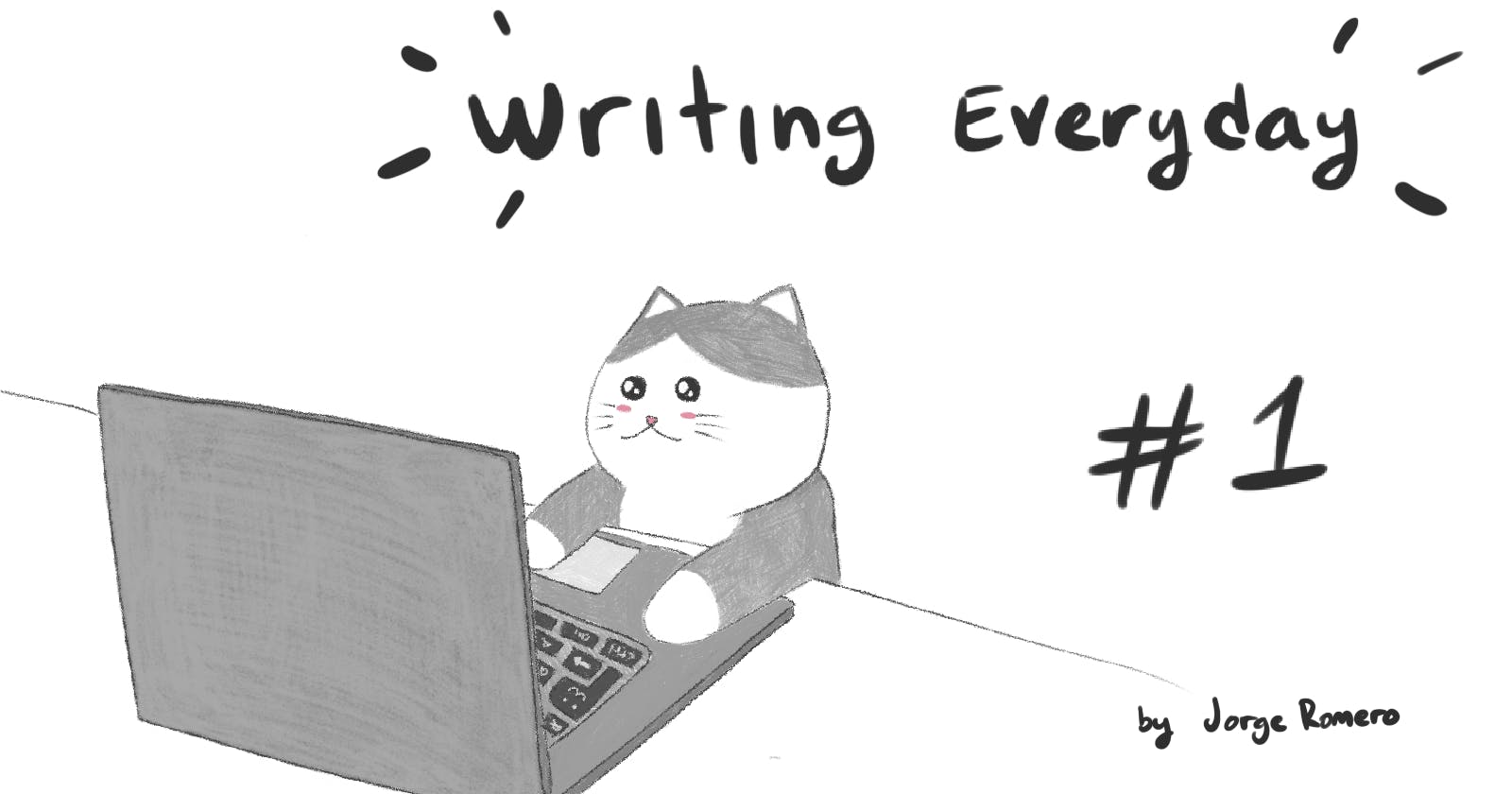 Writing every day (?)