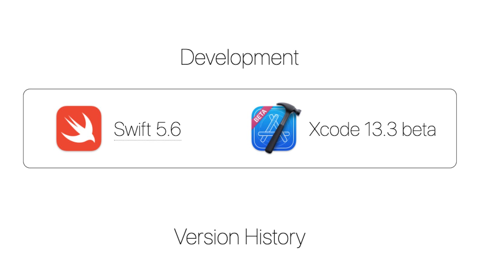 Easily displaying the Swift version that ships with Xcode