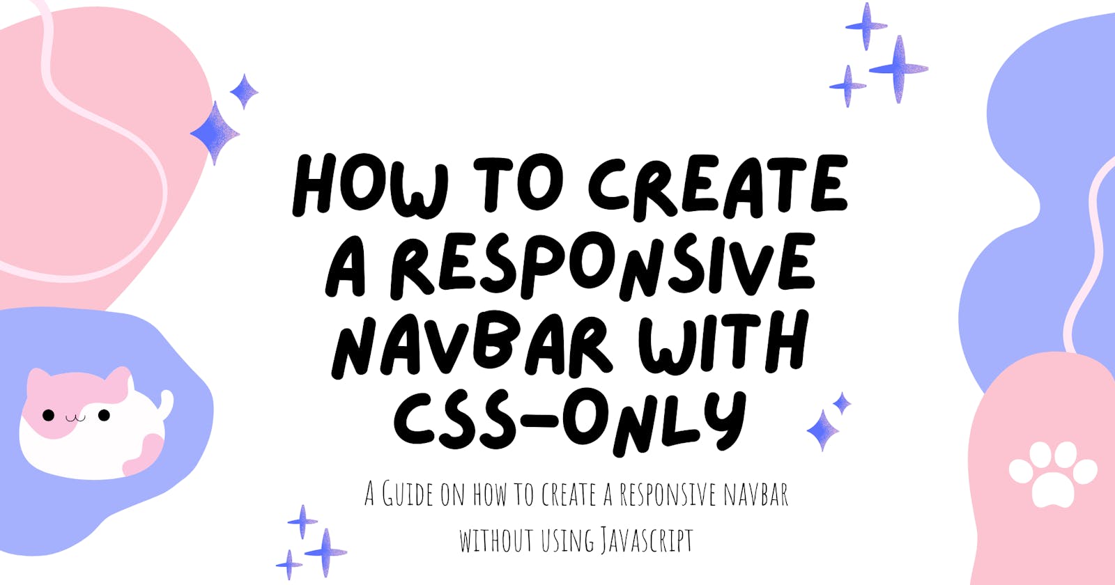 How to Make a Responsive NavBar with CSS-Only