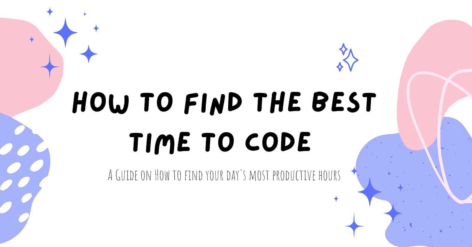 How to Find the Best time to code