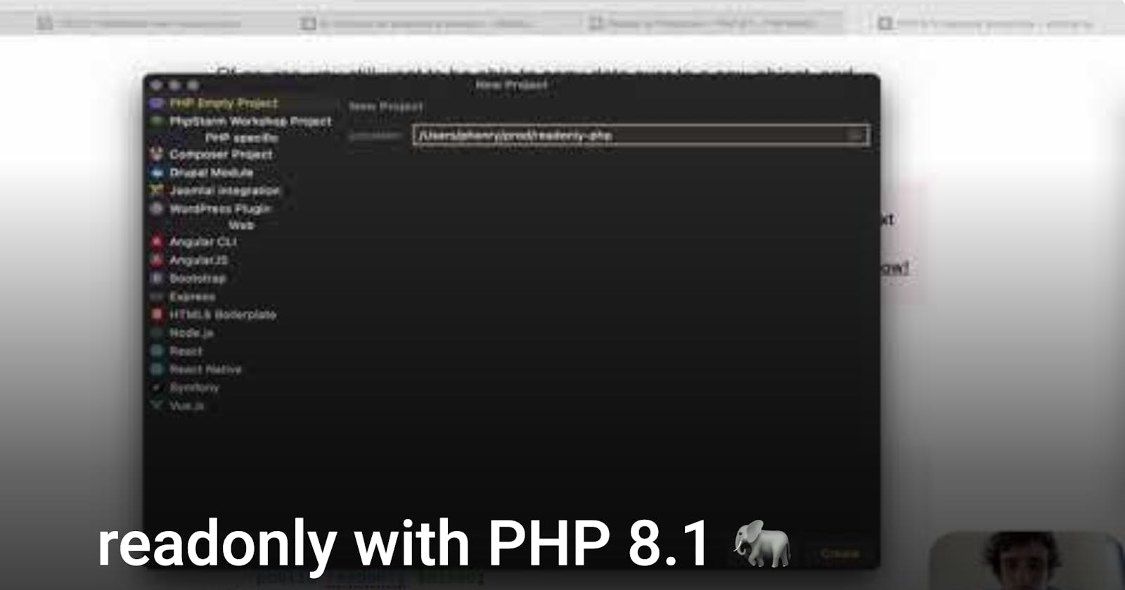 ReadOnly properties with PHP 8.1 🐘