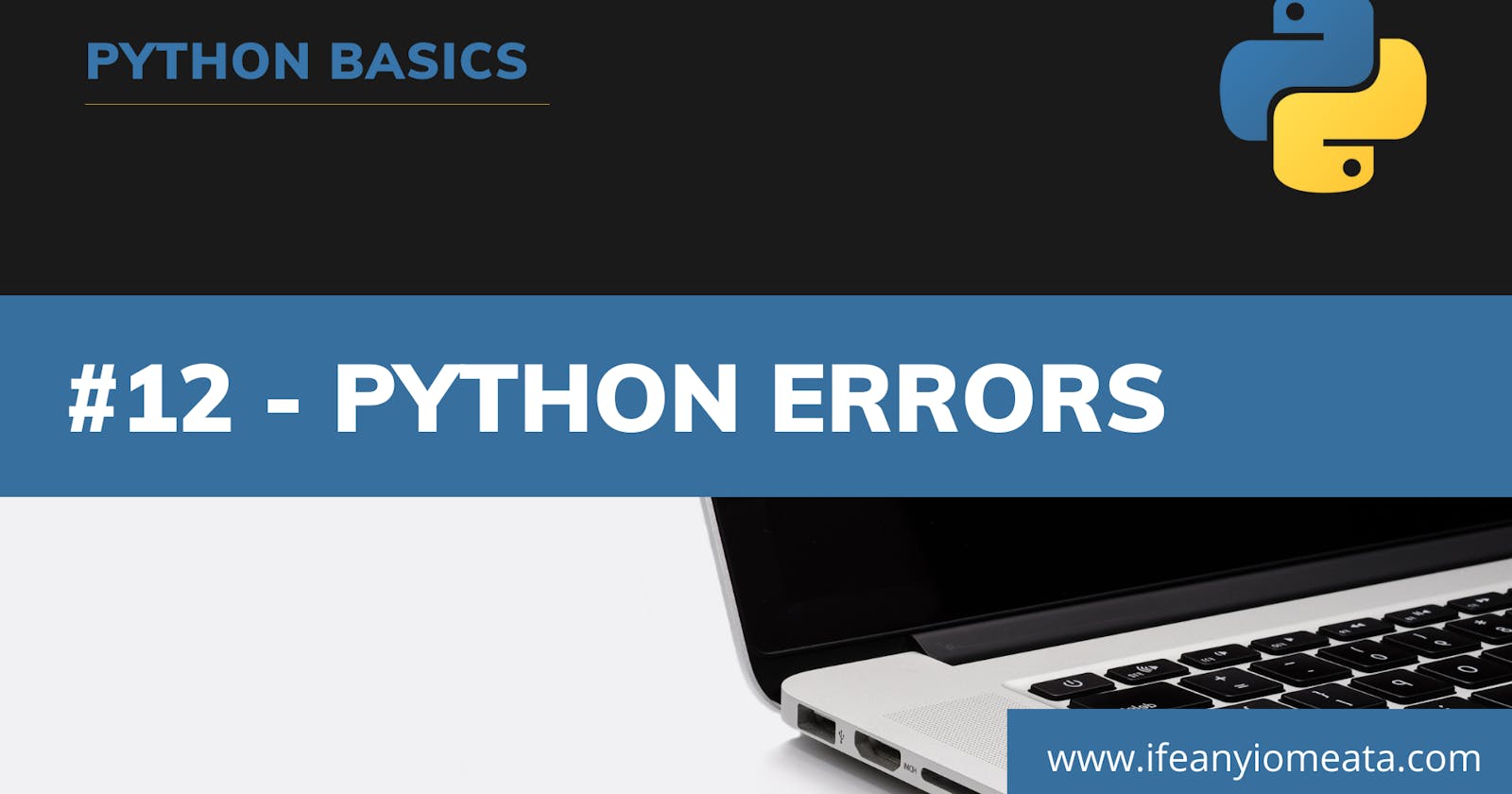 #12 - Python Errors