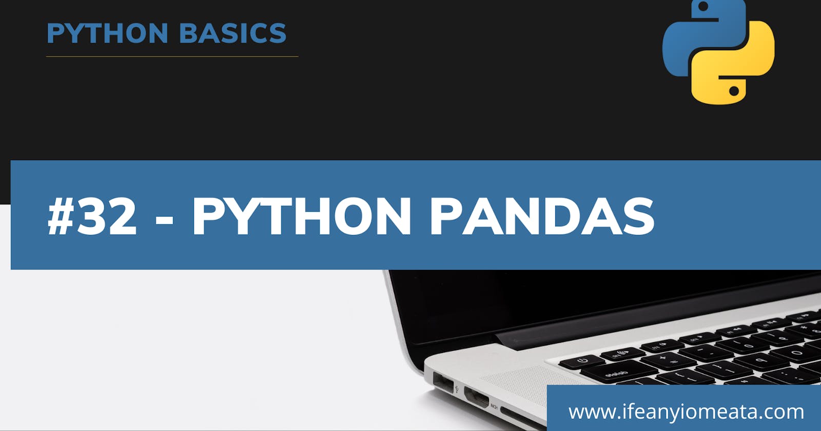 #32 - Python PANDAS