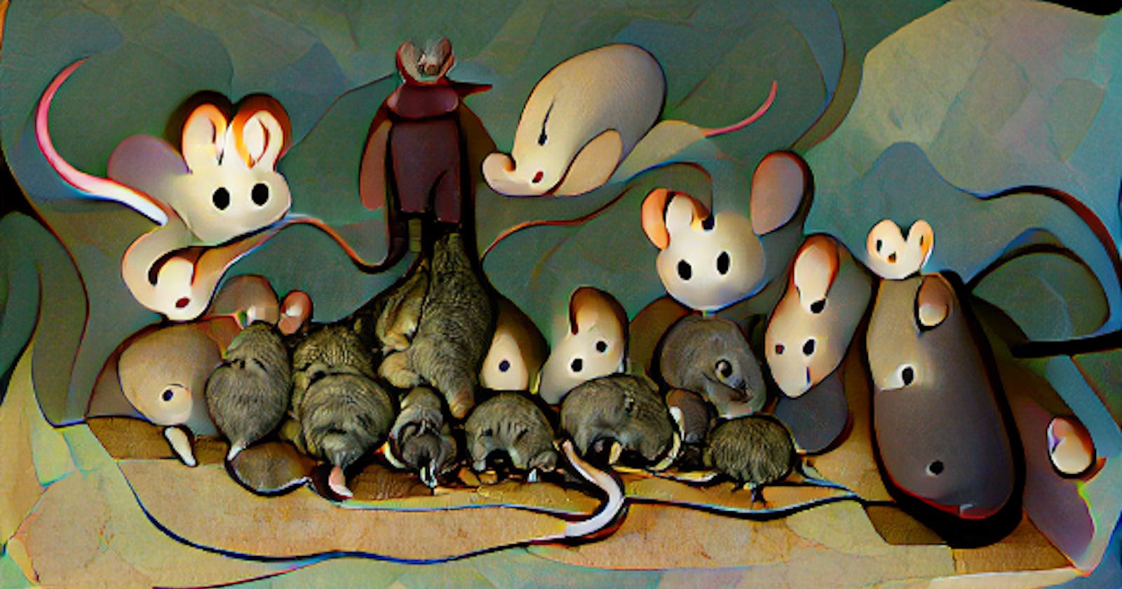 Eight Mice and a Giant