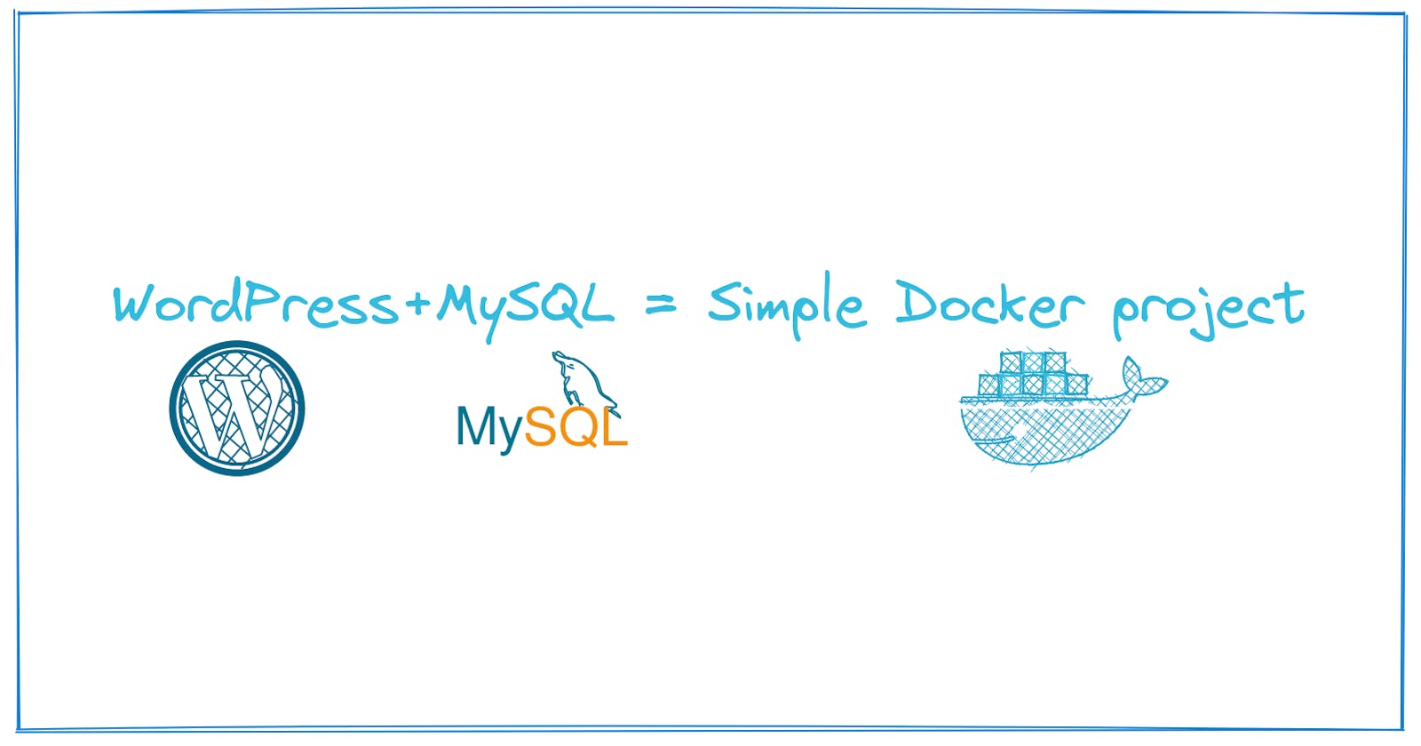 WordPress + MySQL = Simple Docker Project