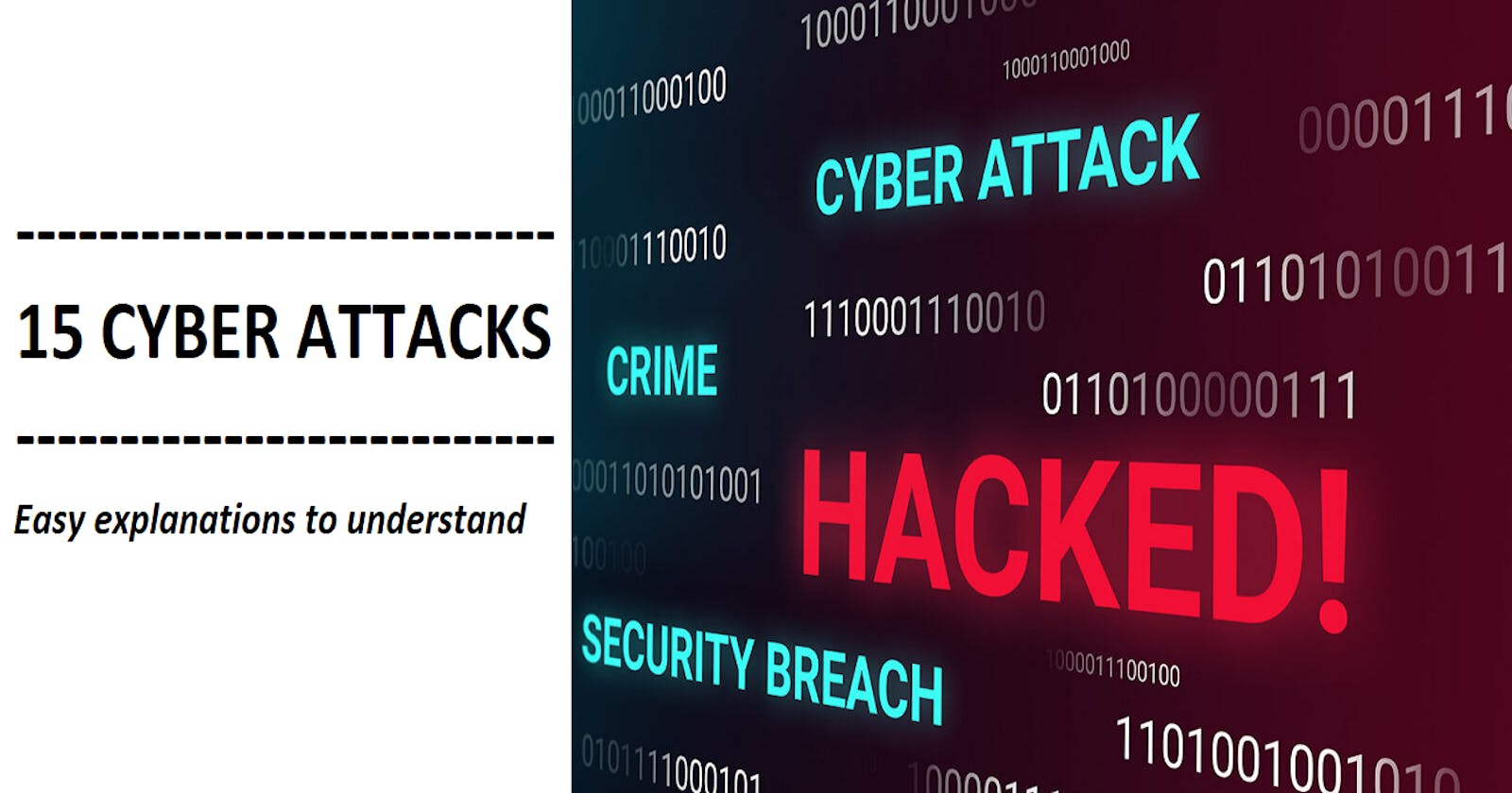 15 Cyber-attacks 😱