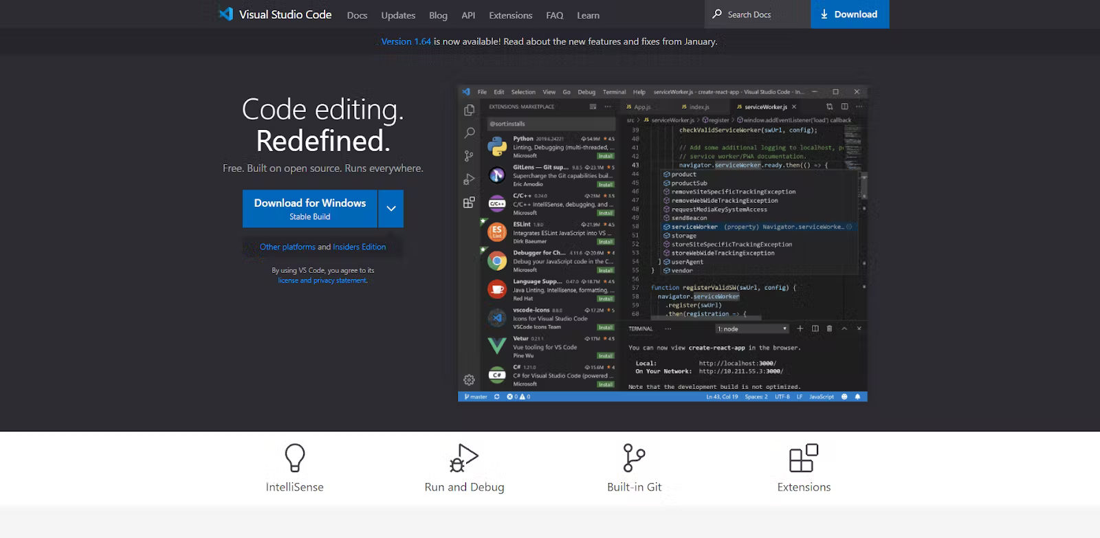 visual studio code is the best IDE on our list
