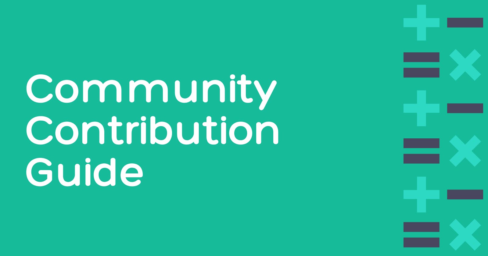 Community Contribution Guide
