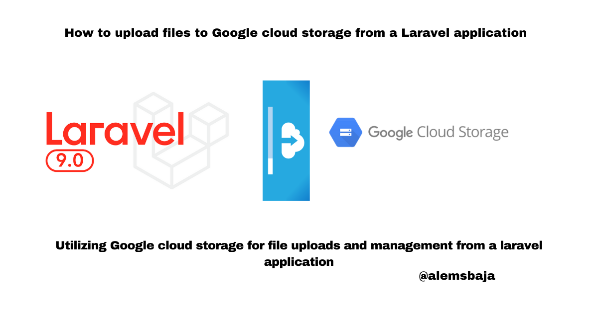 How to upload files to Google cloud storage from a Laravel application