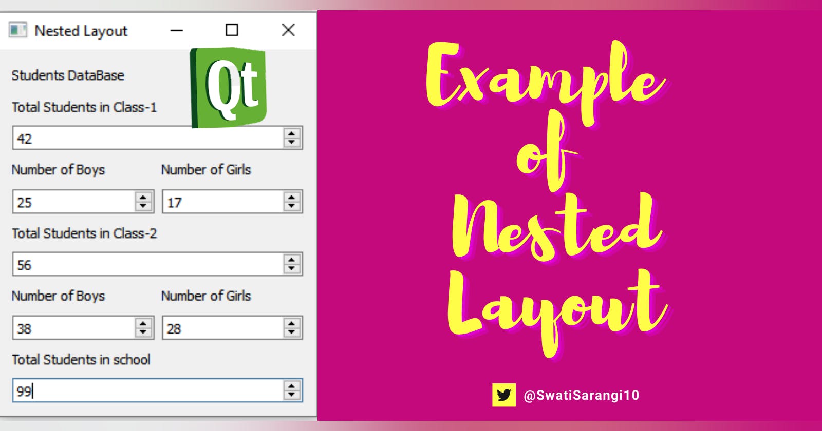 Example of Nested Layout