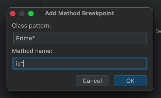 Add Method Breakpoint