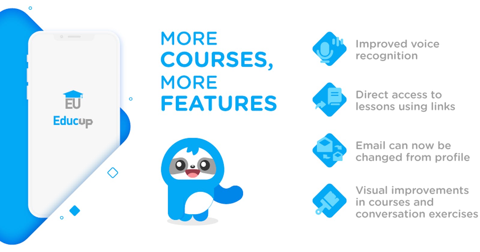 EducUp App: More courses and more features!