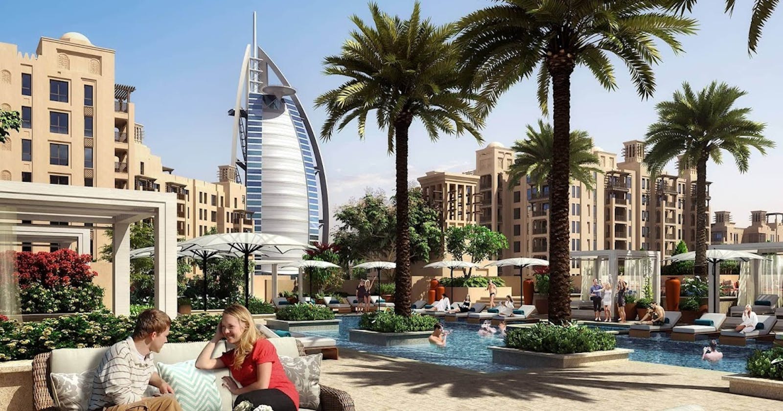 Luxurious Jadeel Madinat Jumeirah Apartments by Meraas in Dubai