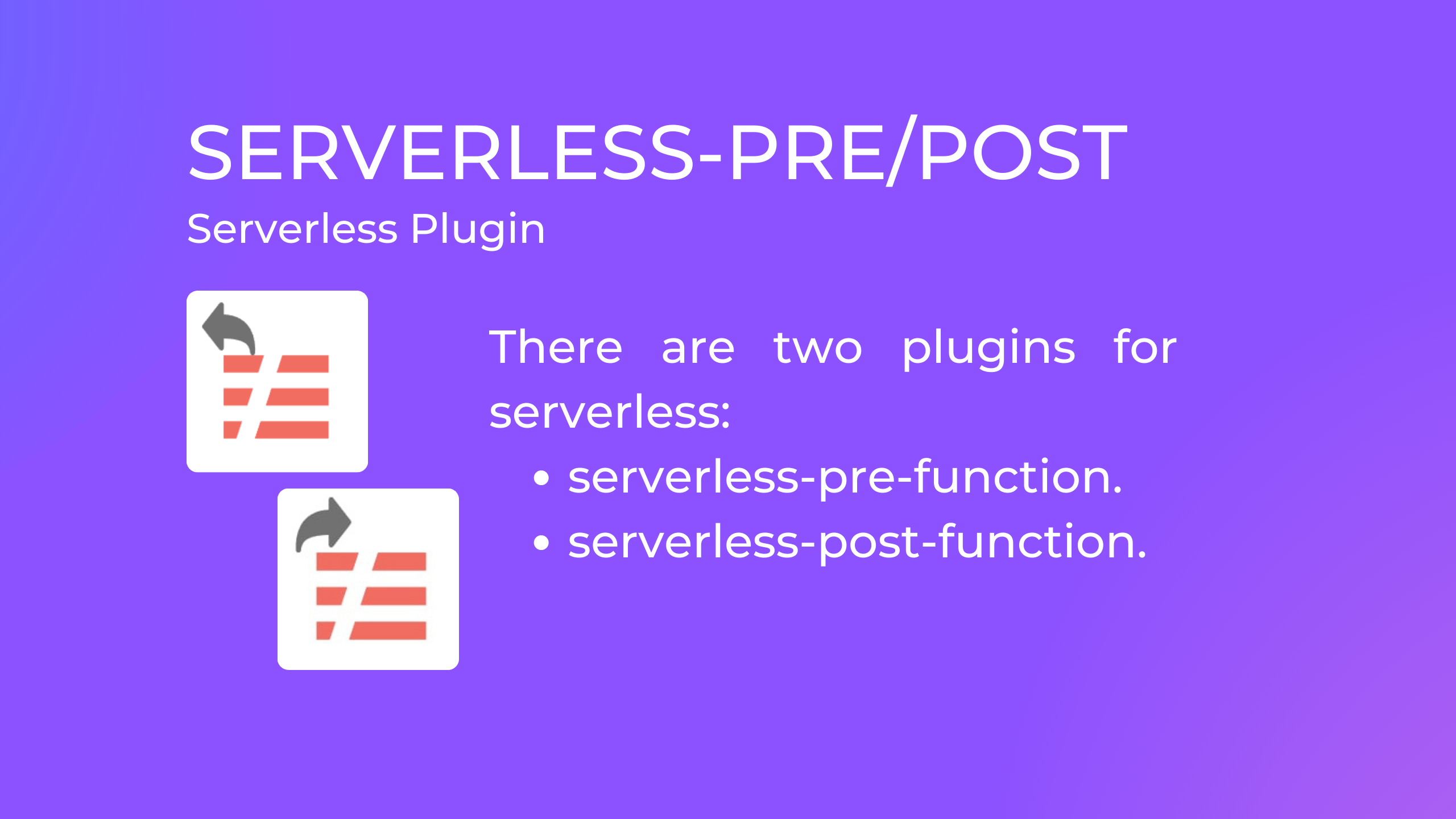 Serverless Plugin Slide