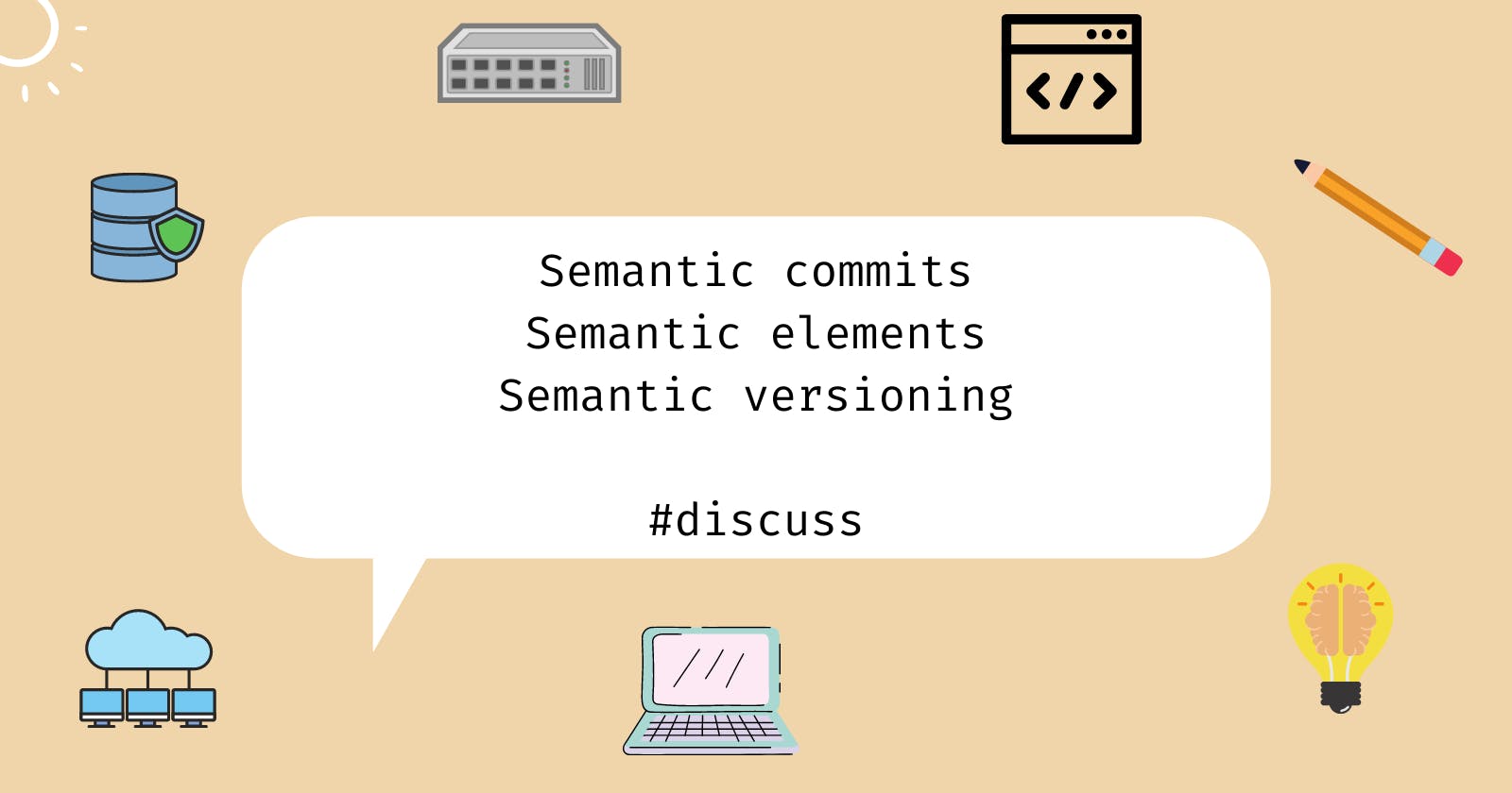 How to organize your code with semantic elements?