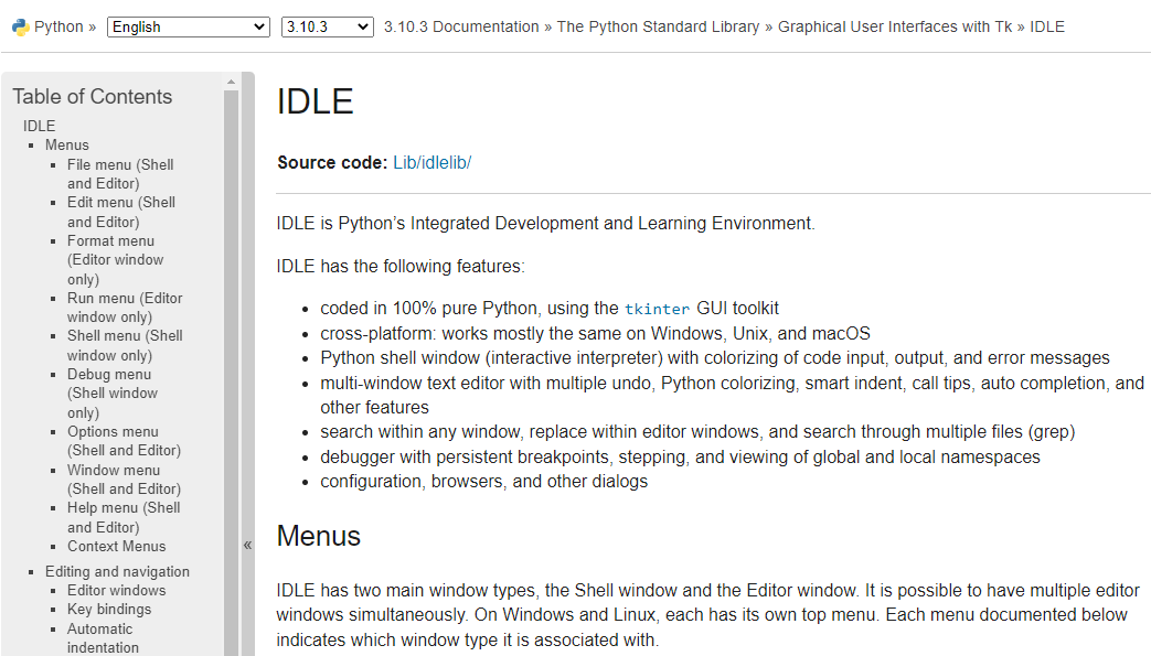 python idle text editor download