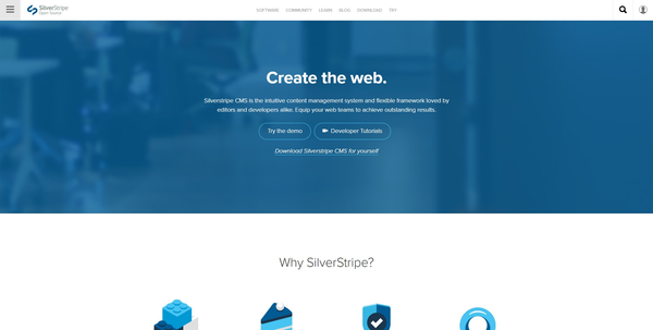 SilverStripe.org Homepage