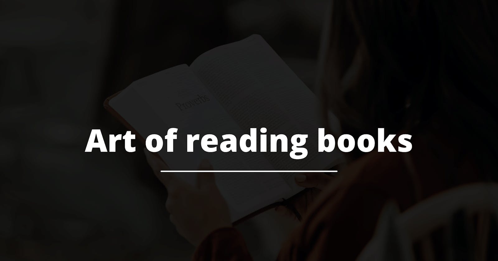 Art of reading books