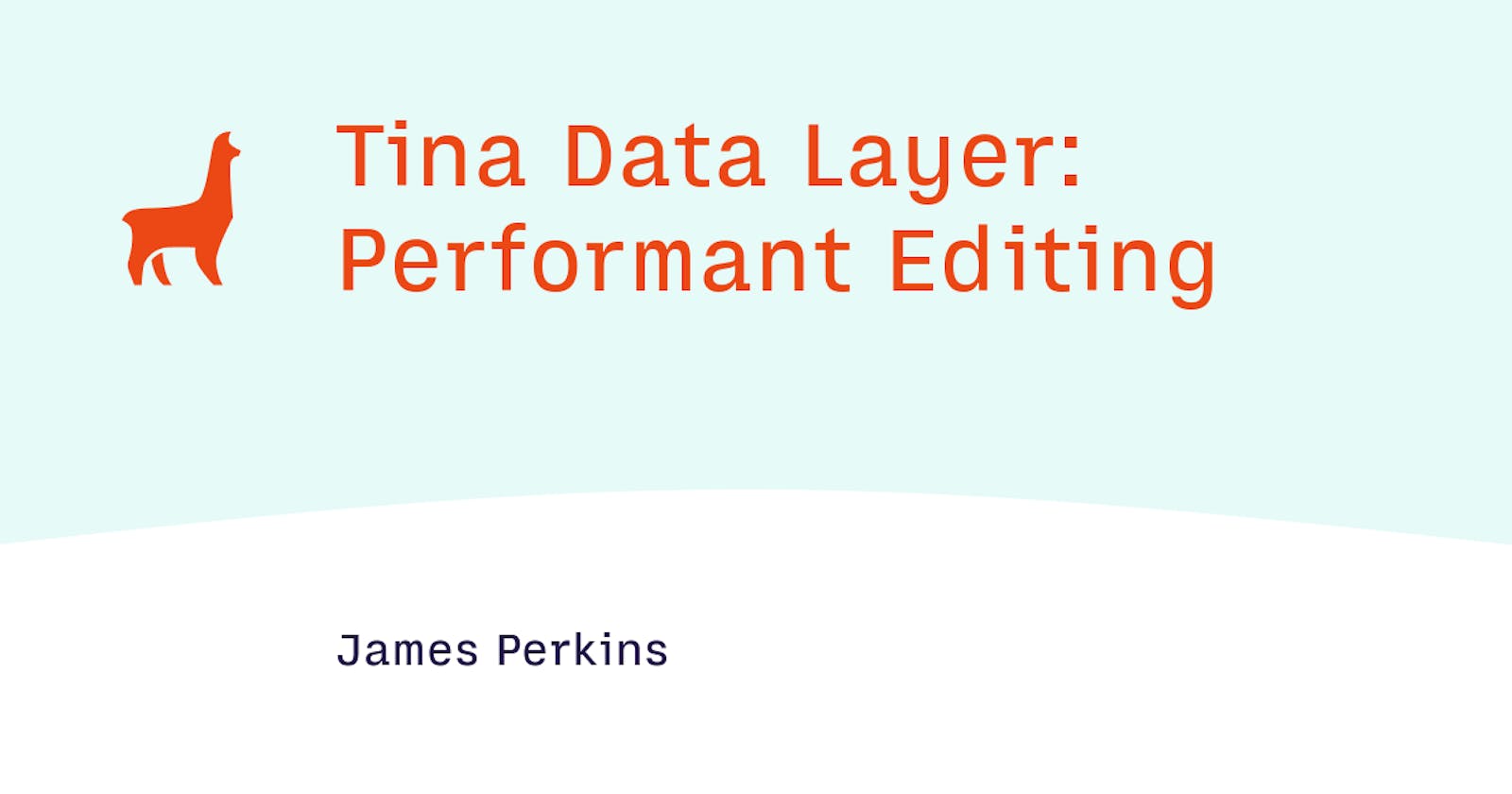 Tina Data Layer: Performant Editing