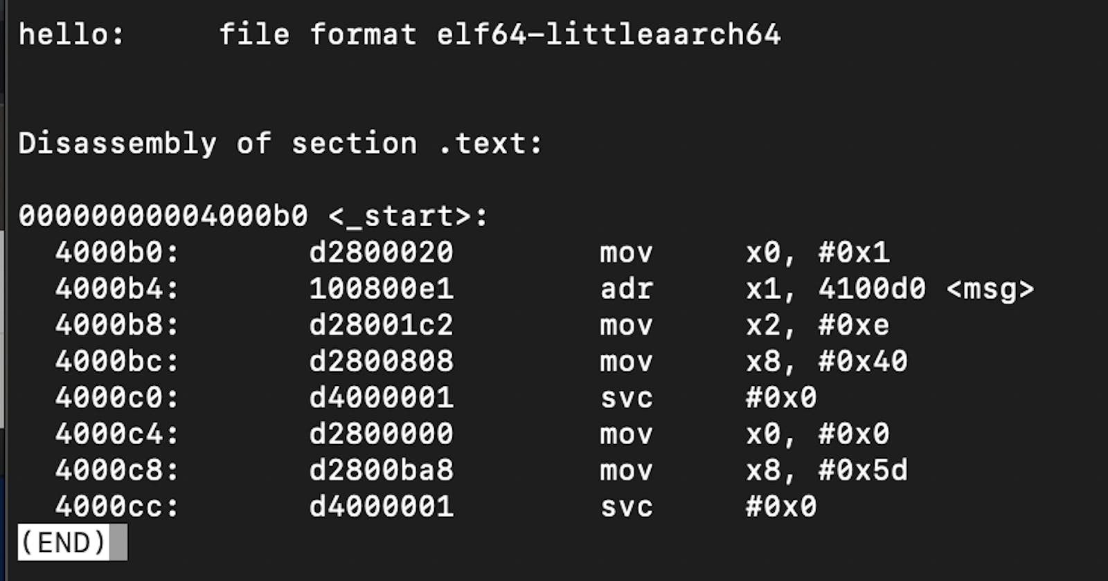 SPO600 Lab 4 - 64-bit Assembly Language (1) AArch64