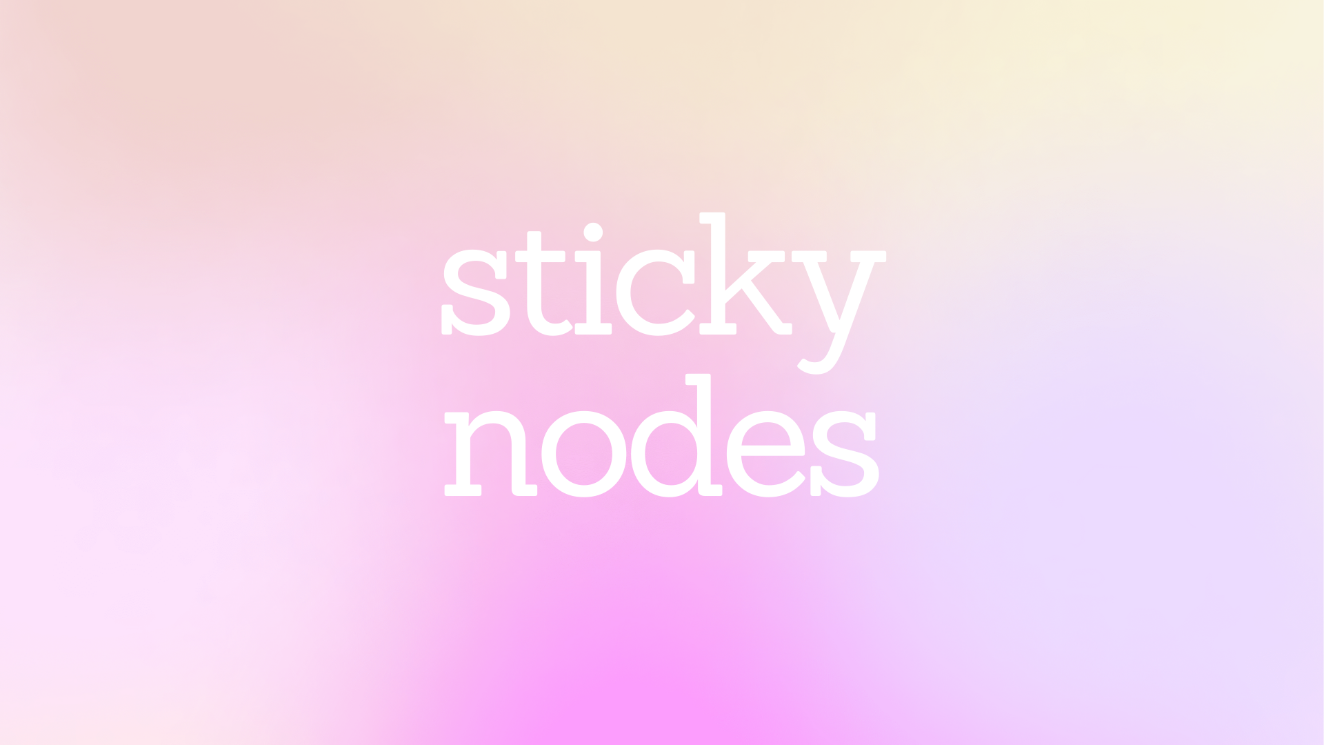 ✨ sticky nodes: a simple to-do📝 list app ✨
