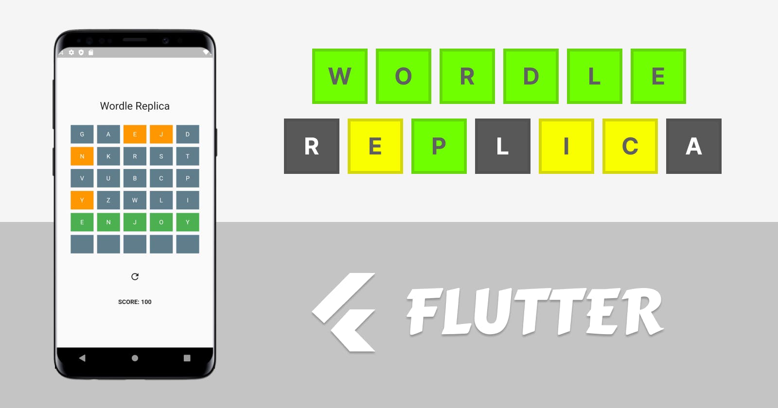 Flutter Wordle Replica