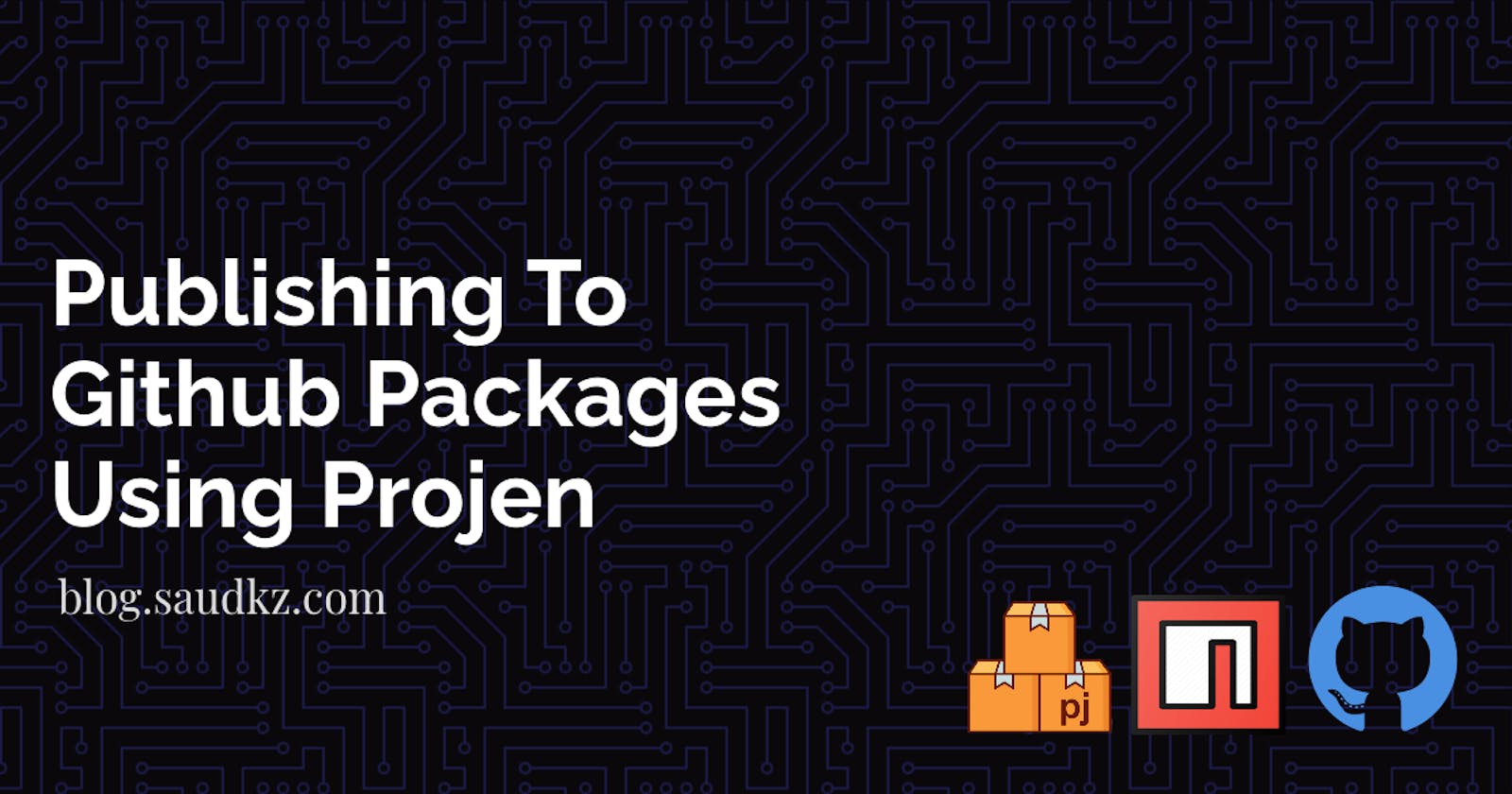 Publishing to Github packages using Projen