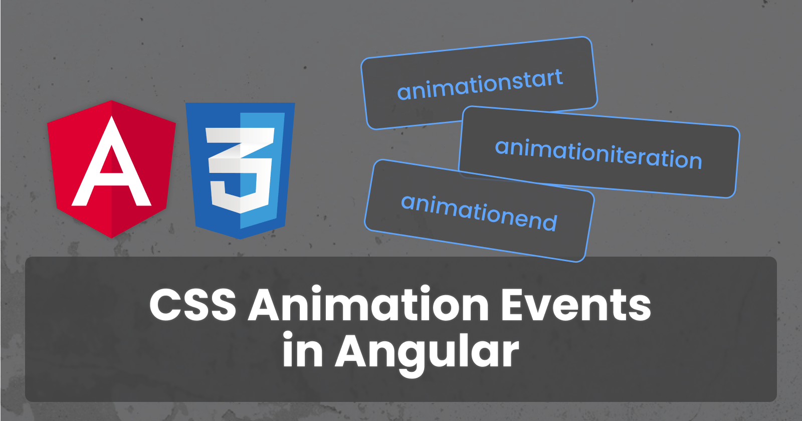 CSS Animation Events in Angular
