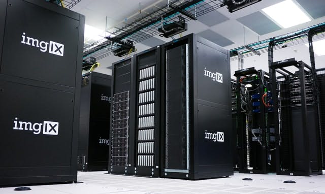 A view of the data centers.