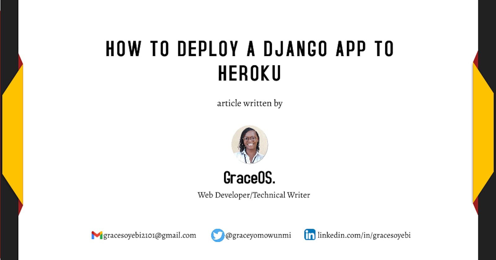 How To Deploy A Django App To Heroku