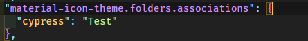 Material Icon Theme settings.json