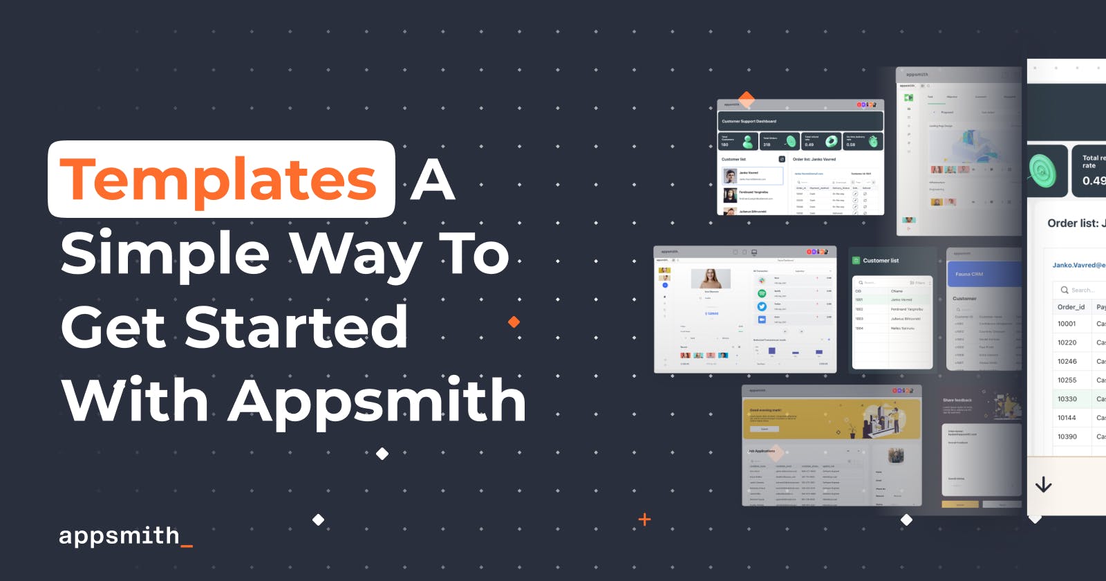 Templates: A Simple Way To Get Started With Appsmith