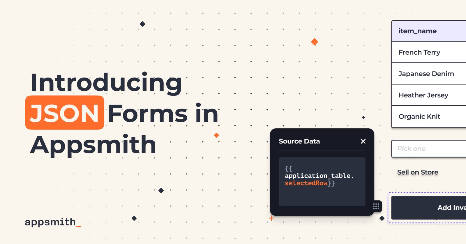 Introducing JSON Forms in Appsmith